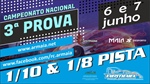 3ª Prova do Campeonato Nacional 1/10 200 e 1/8 Pista